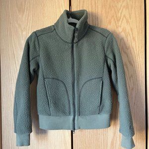 Everlane ReNew Teddy Bomber in Kalamata